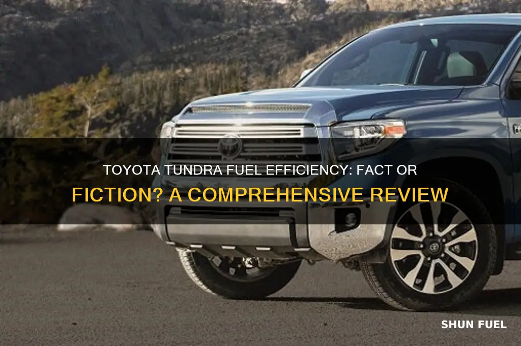 is toyota tundra fuel efficient