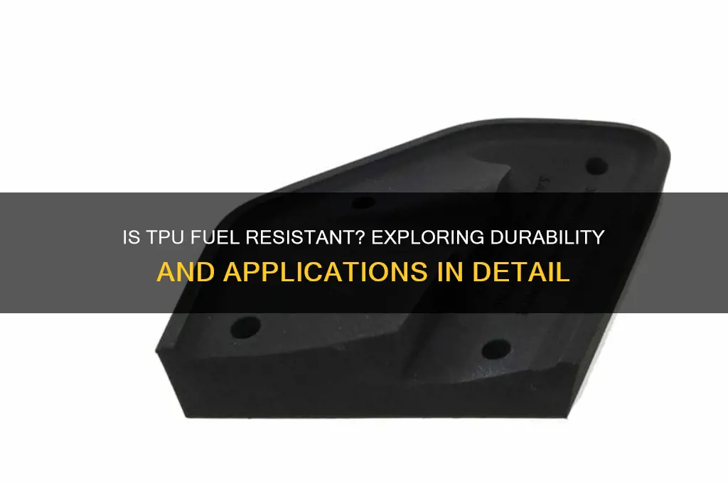 is tpu fuel resistant