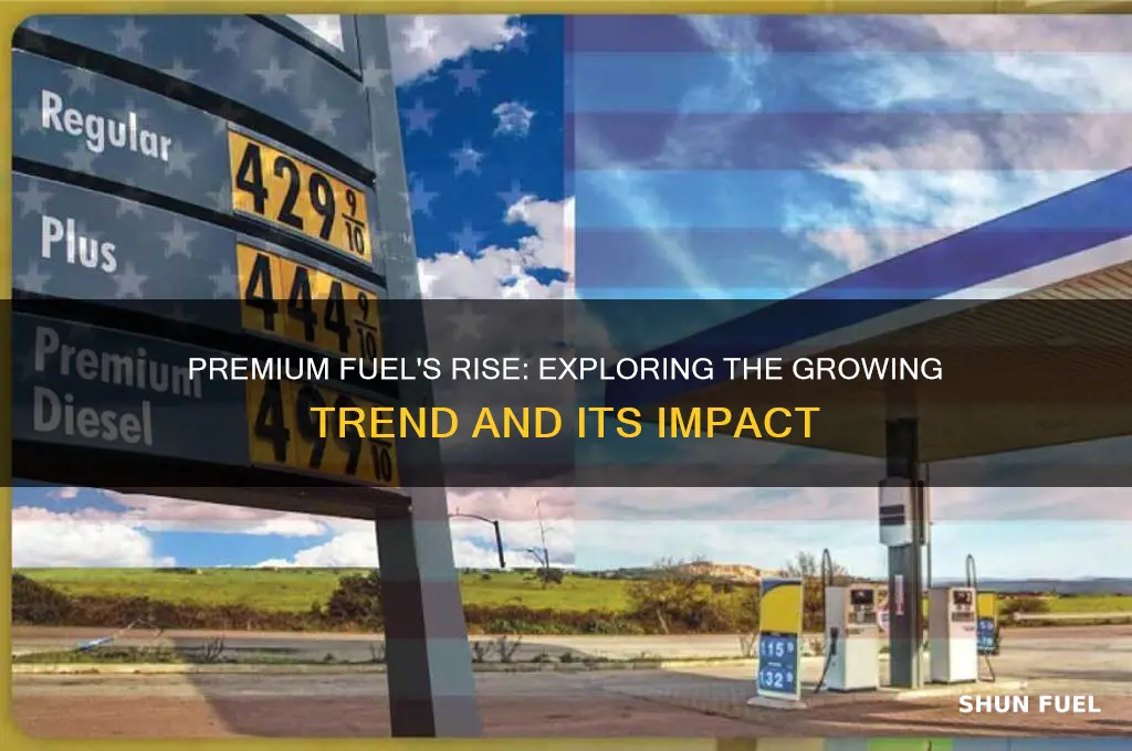 is trend towars greater use of premium fuel