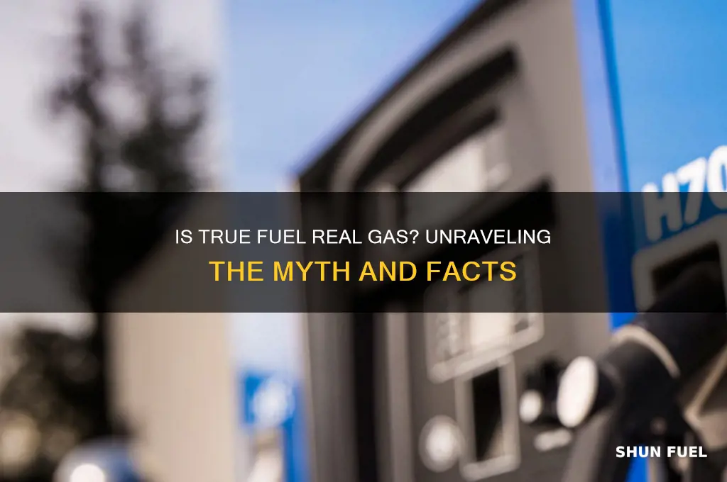 is true fuel real gas