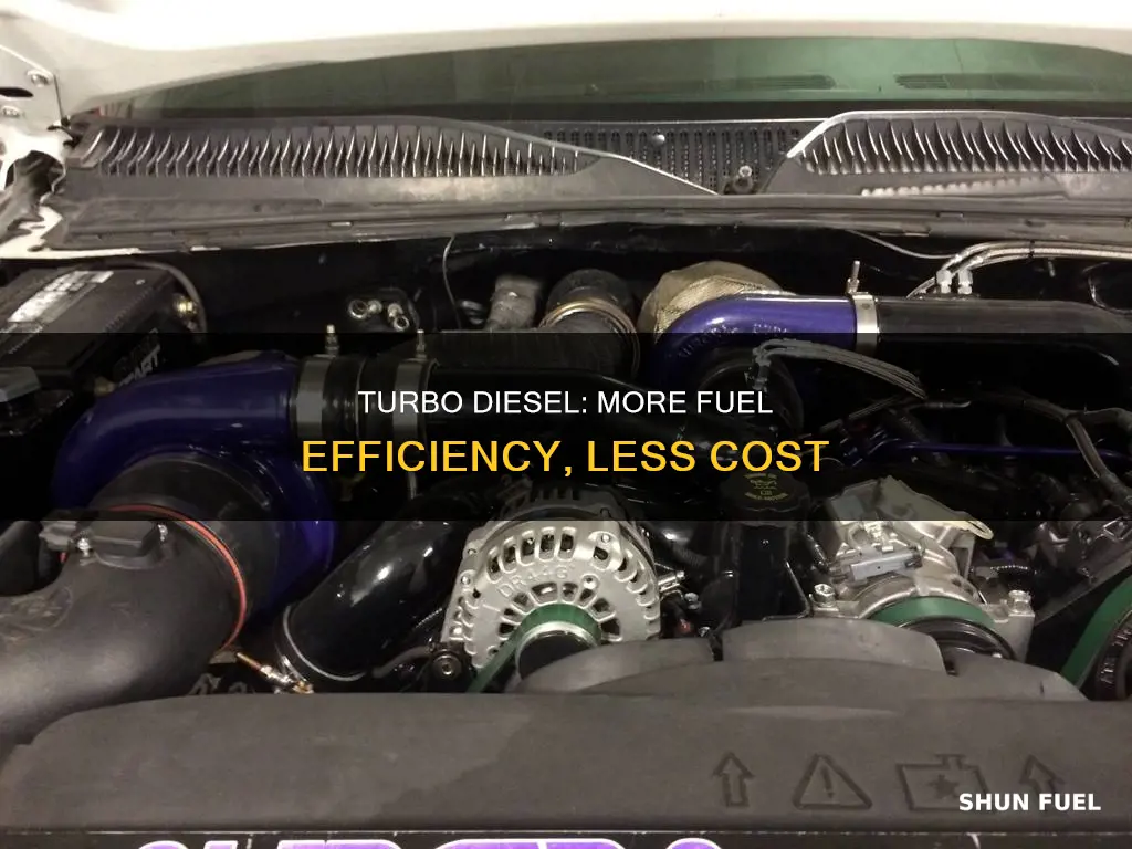 is turbo diesel more fuel effecient than diesel
