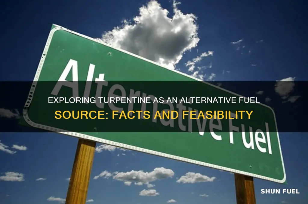 is turpentine a fuel
