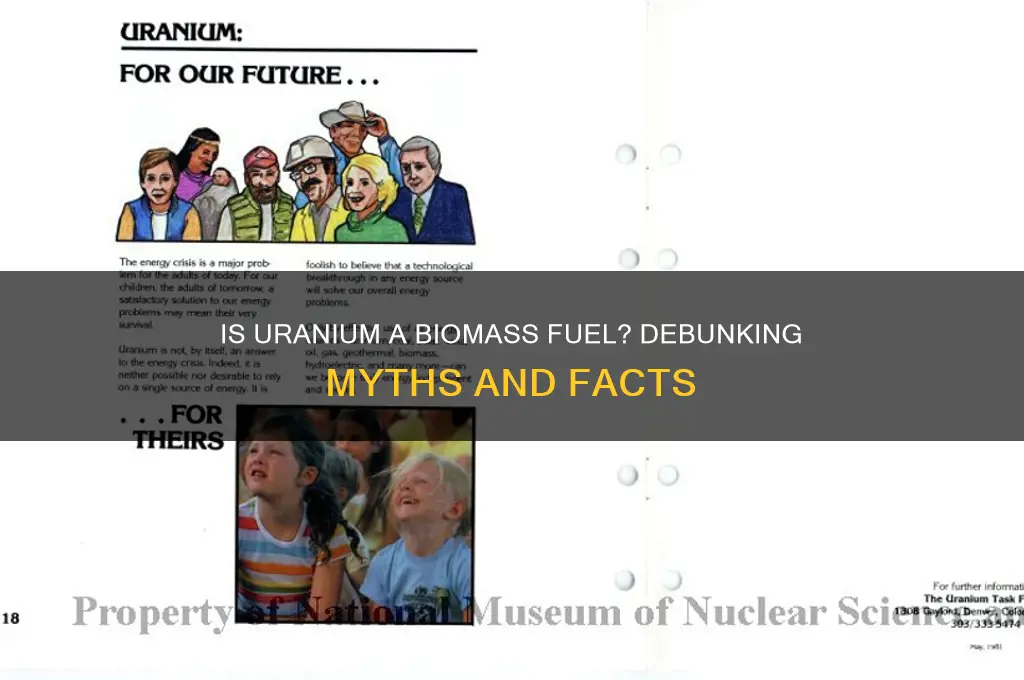 is uranium a biomass fuel