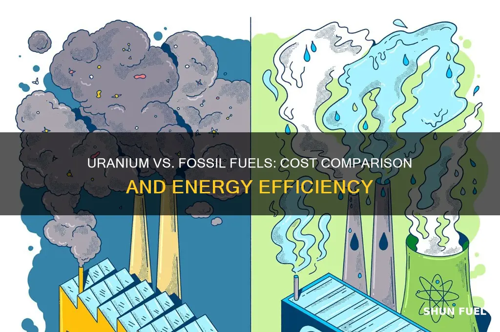is uranium cheaper than fossil fuels