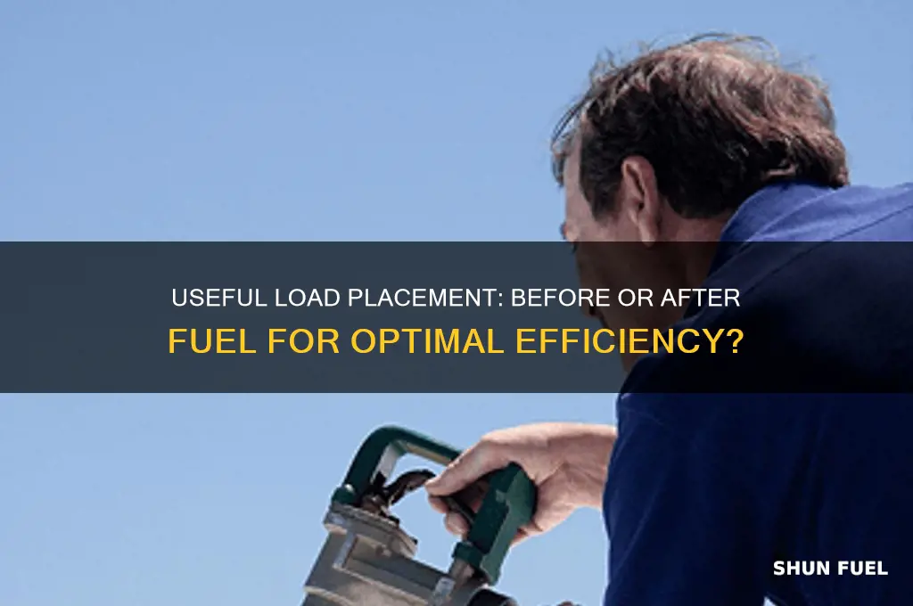 is useful load before or after fuel