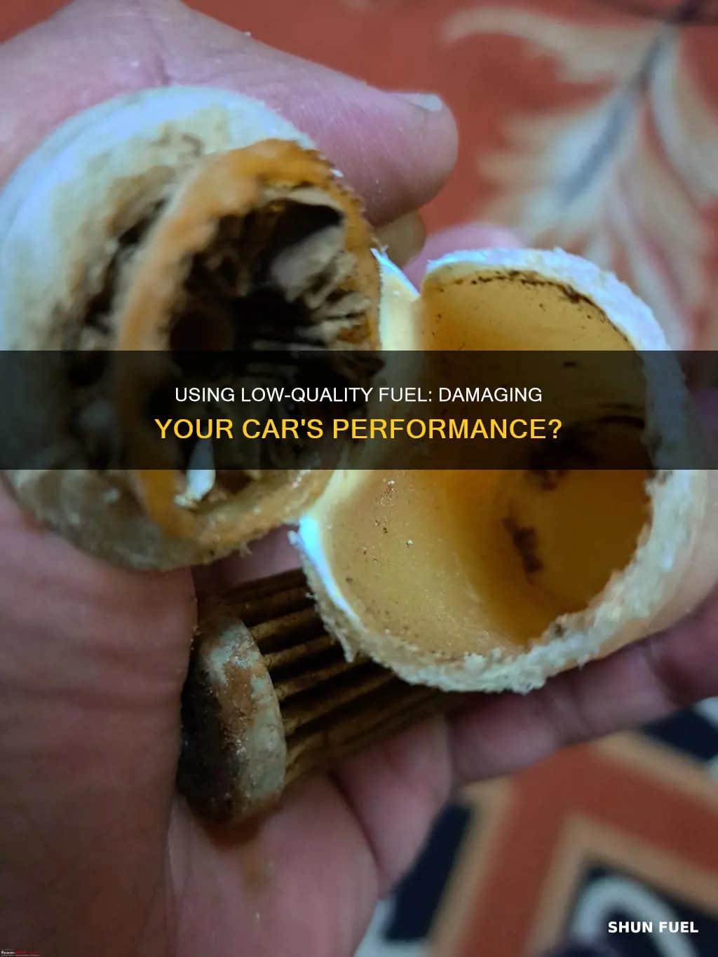 is using worse fuel bad for your car