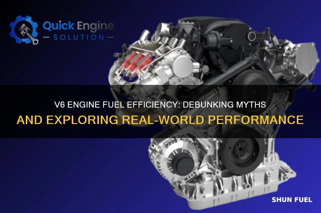 is v6 engine fuel efficient