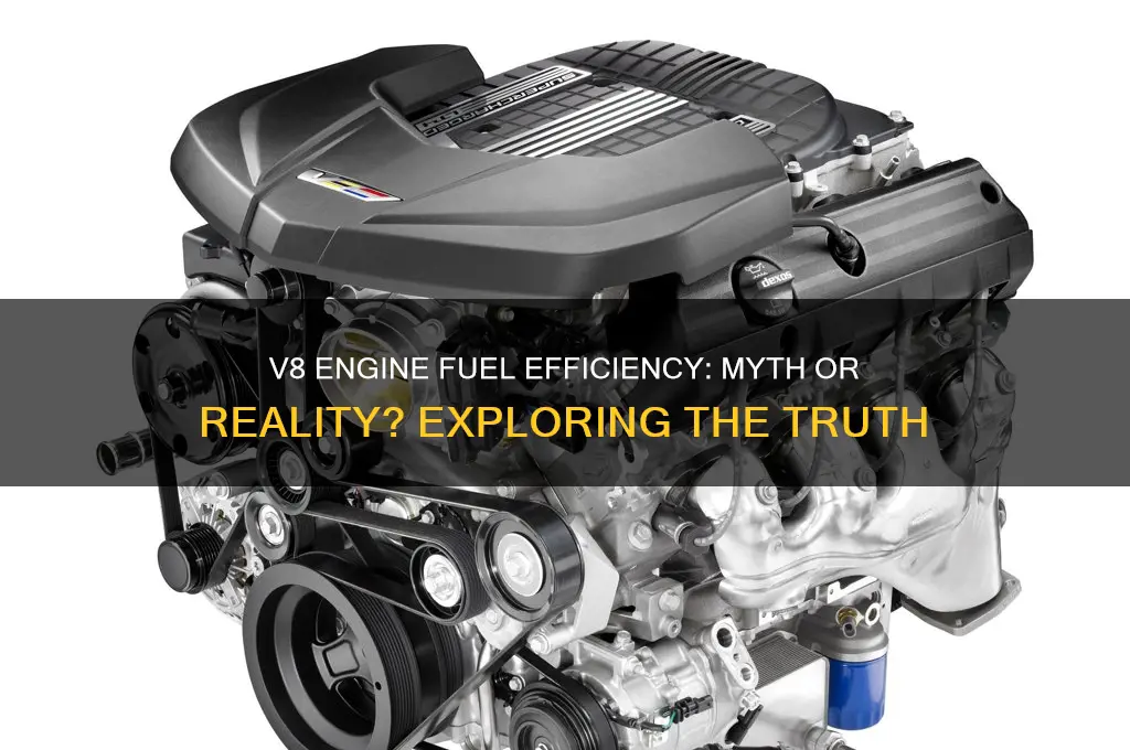 is v8 engine fuel efficient