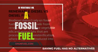 Vegetable Oil: Fossil Fuel or Not?