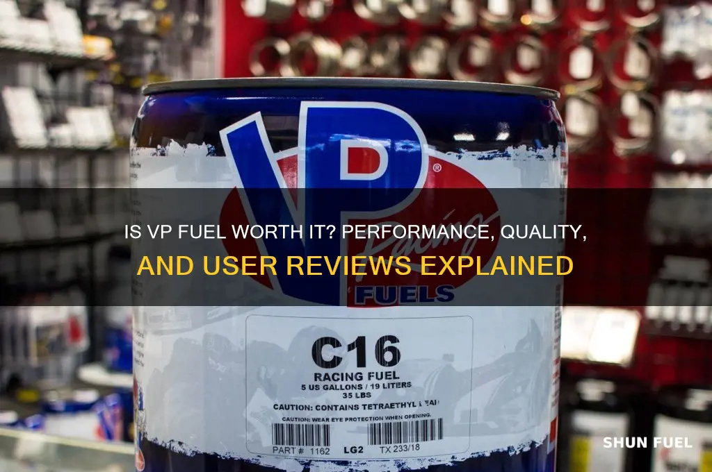 is vp fuel any good