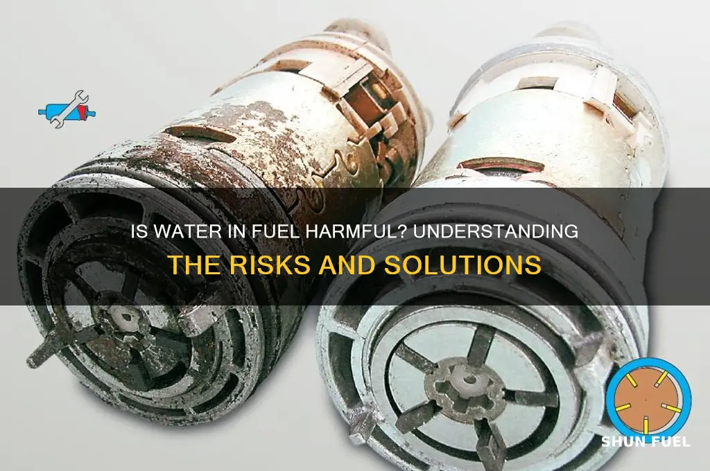 is water in fuel bad