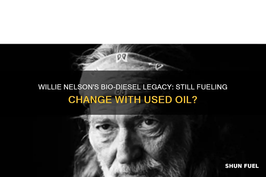 is willie nelson still making fuel from used oil