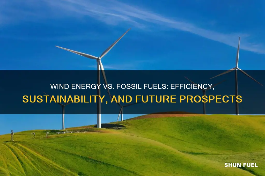 is wind energy more efficient than fossil fuels