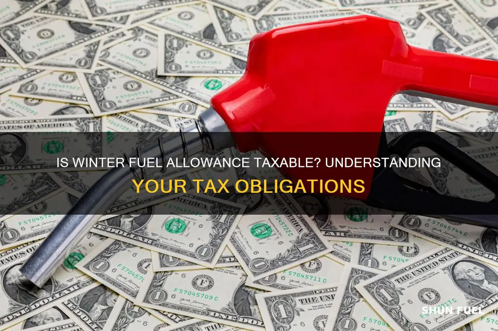 is winter fuel allowance taxable
