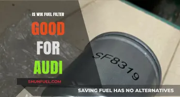 Wix Fuel Filter: A Good Choice for Audi?