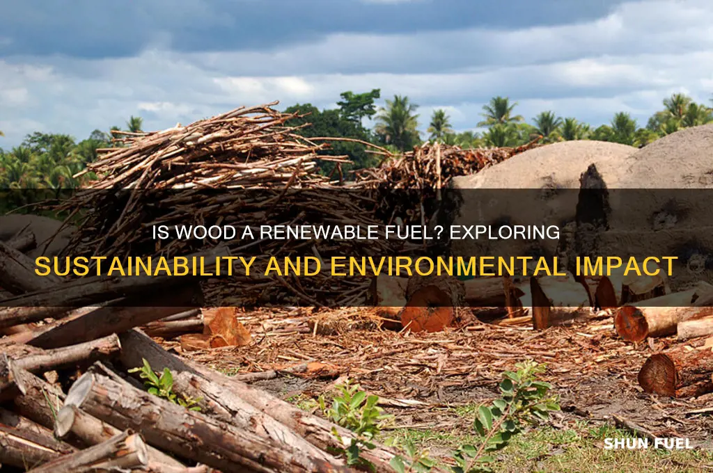 is wood a renewable fuel