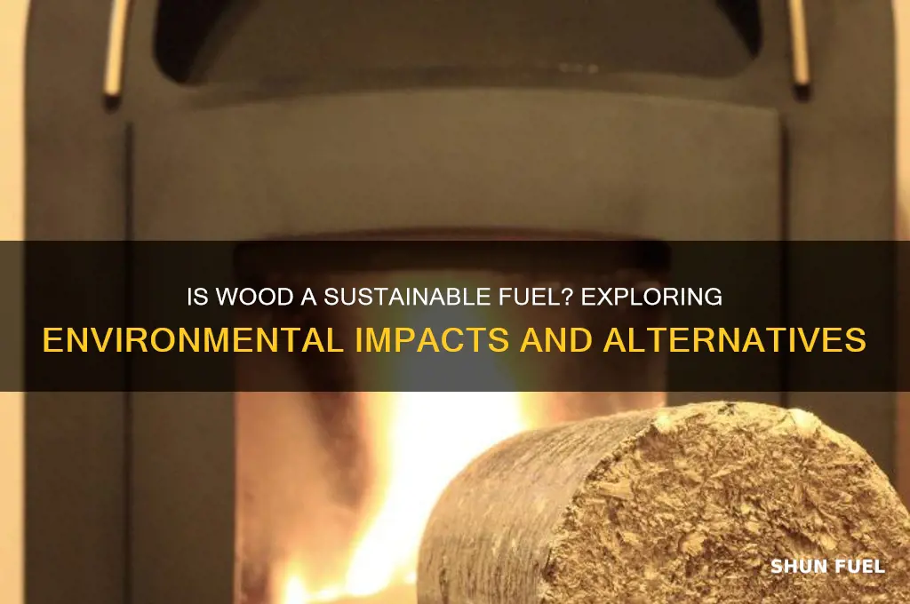 is wood a sustainable fuel