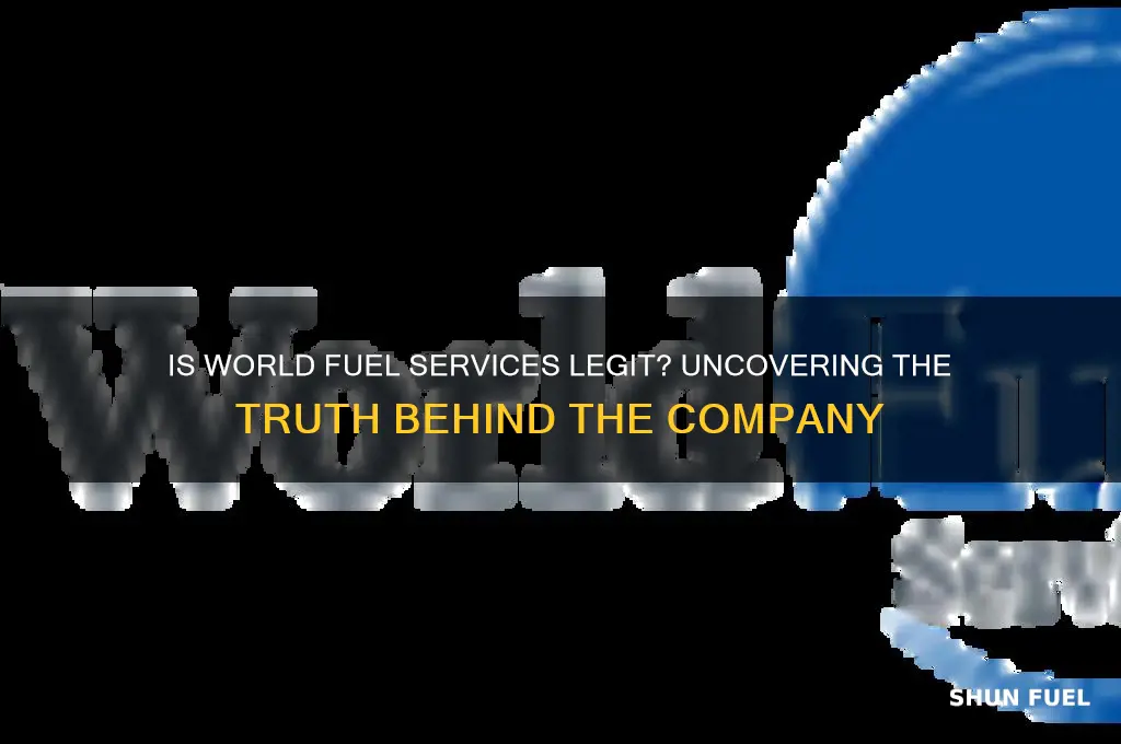 is world fuel services legit