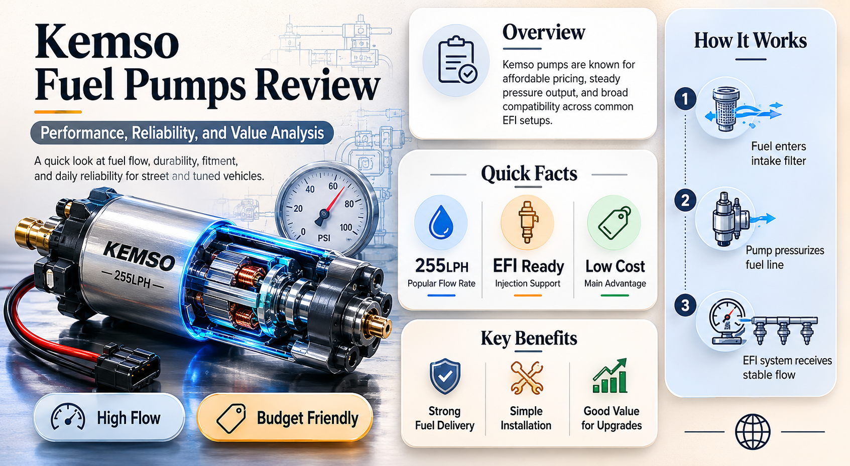 are kemso fuel pumps any good