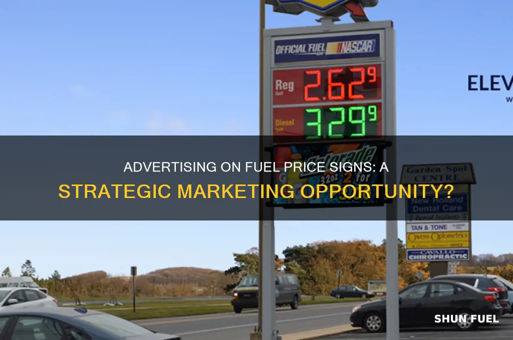 may advertising fuel price signs