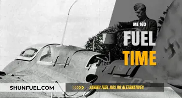 Understanding the Me 163's Limited Fuel Capacity and Flight Time