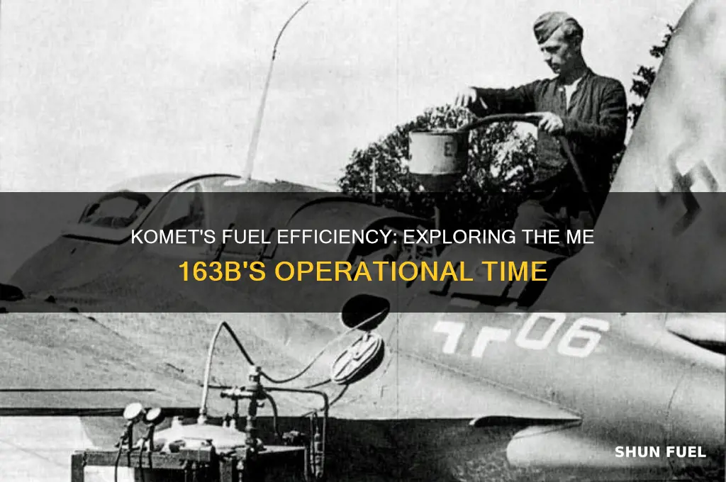 me 163b komet fuel time