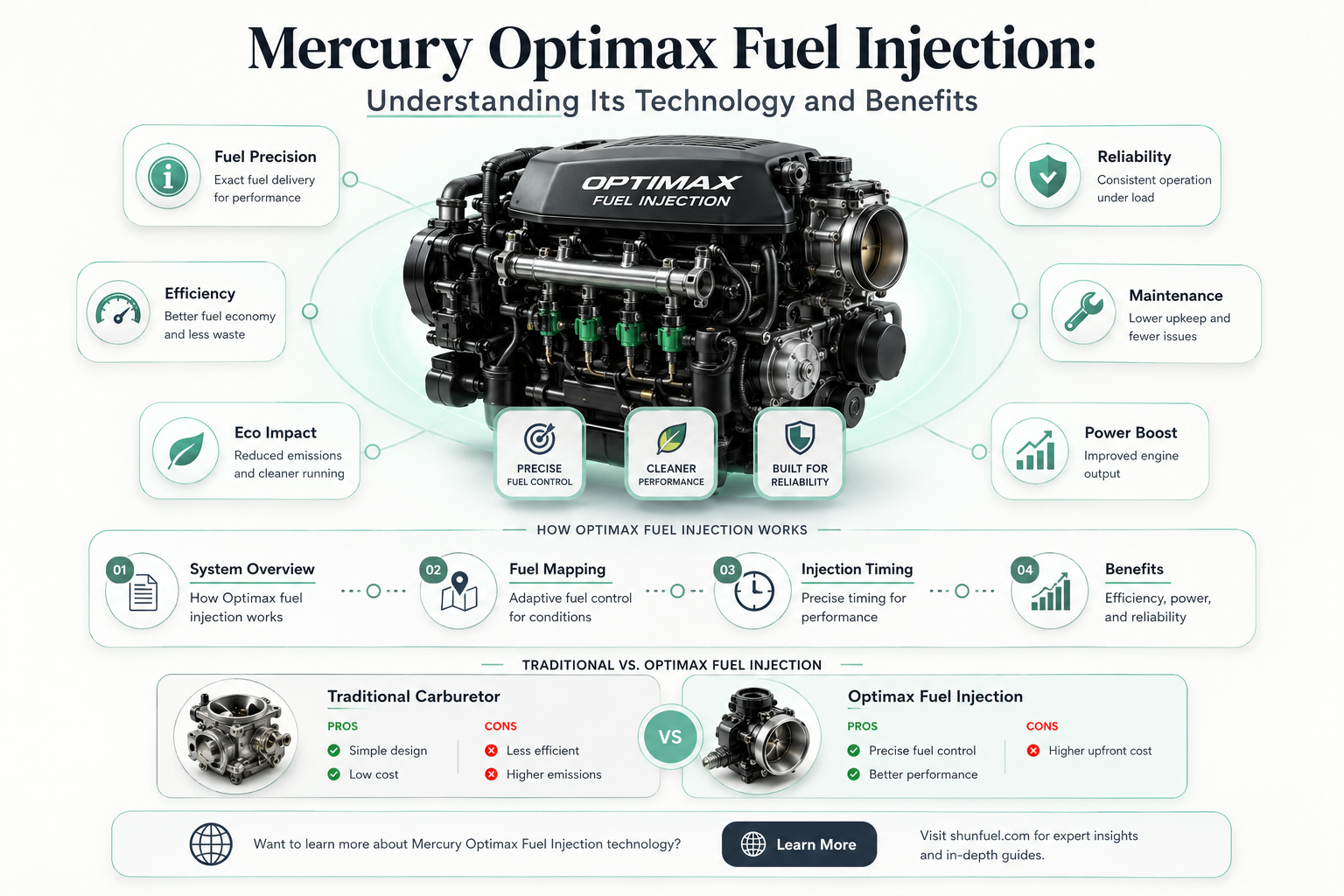 are mercury optimax fuel injected