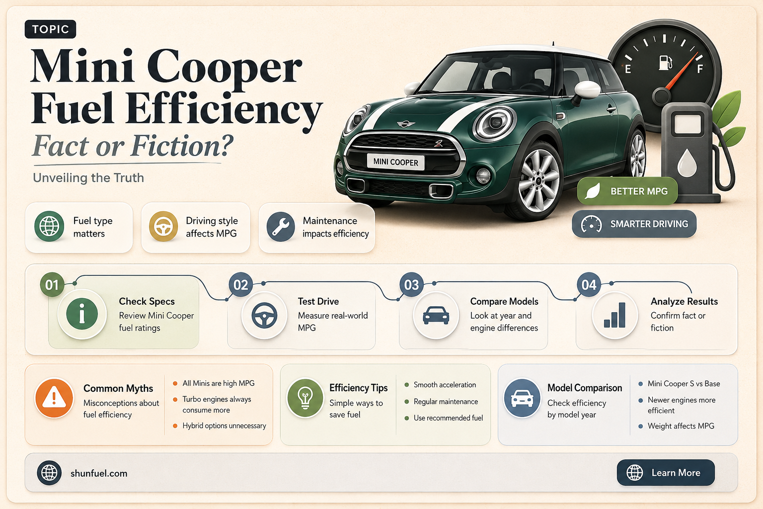 are mini coopers fuel efficient