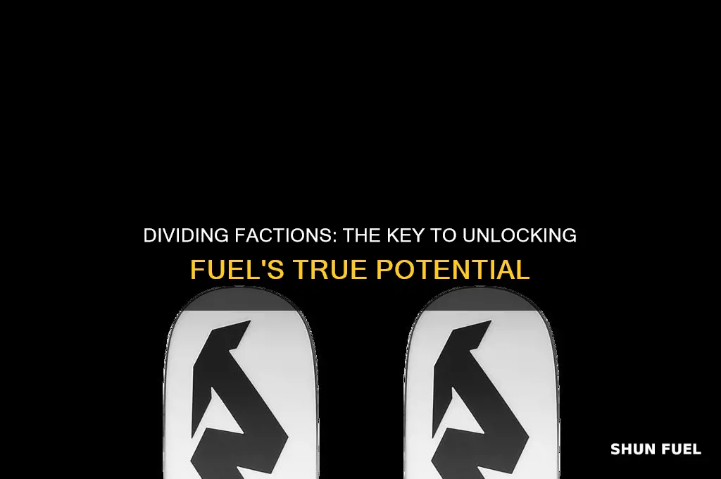 must be separated into factions to be useful fuel