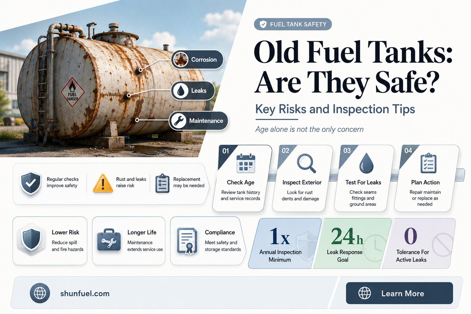 are old fuel tanks safe