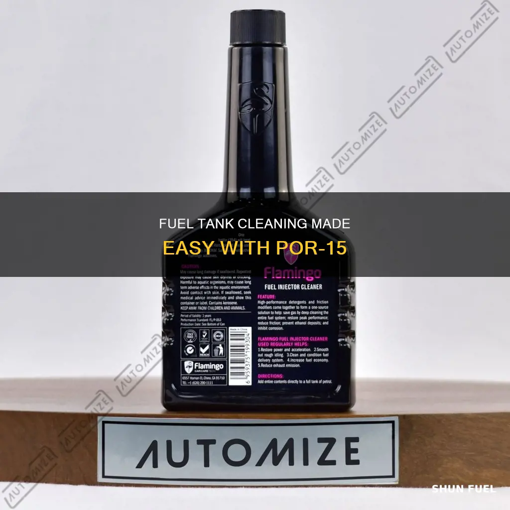 por 15 fuel tank cleaner