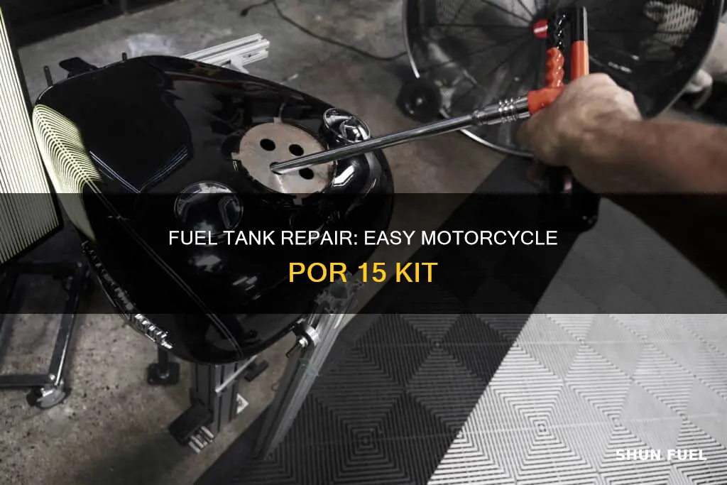 por 15 fuel tank repair kit motorcycle