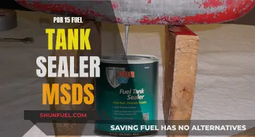 Fuel Tank Sealer: POR-15's Safety Data Sheet