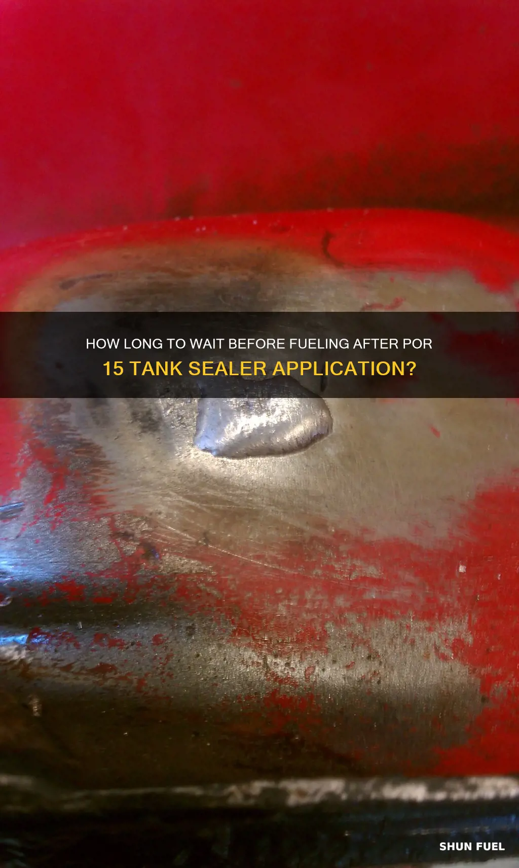 por 15 tank sealer cre time before add fuel