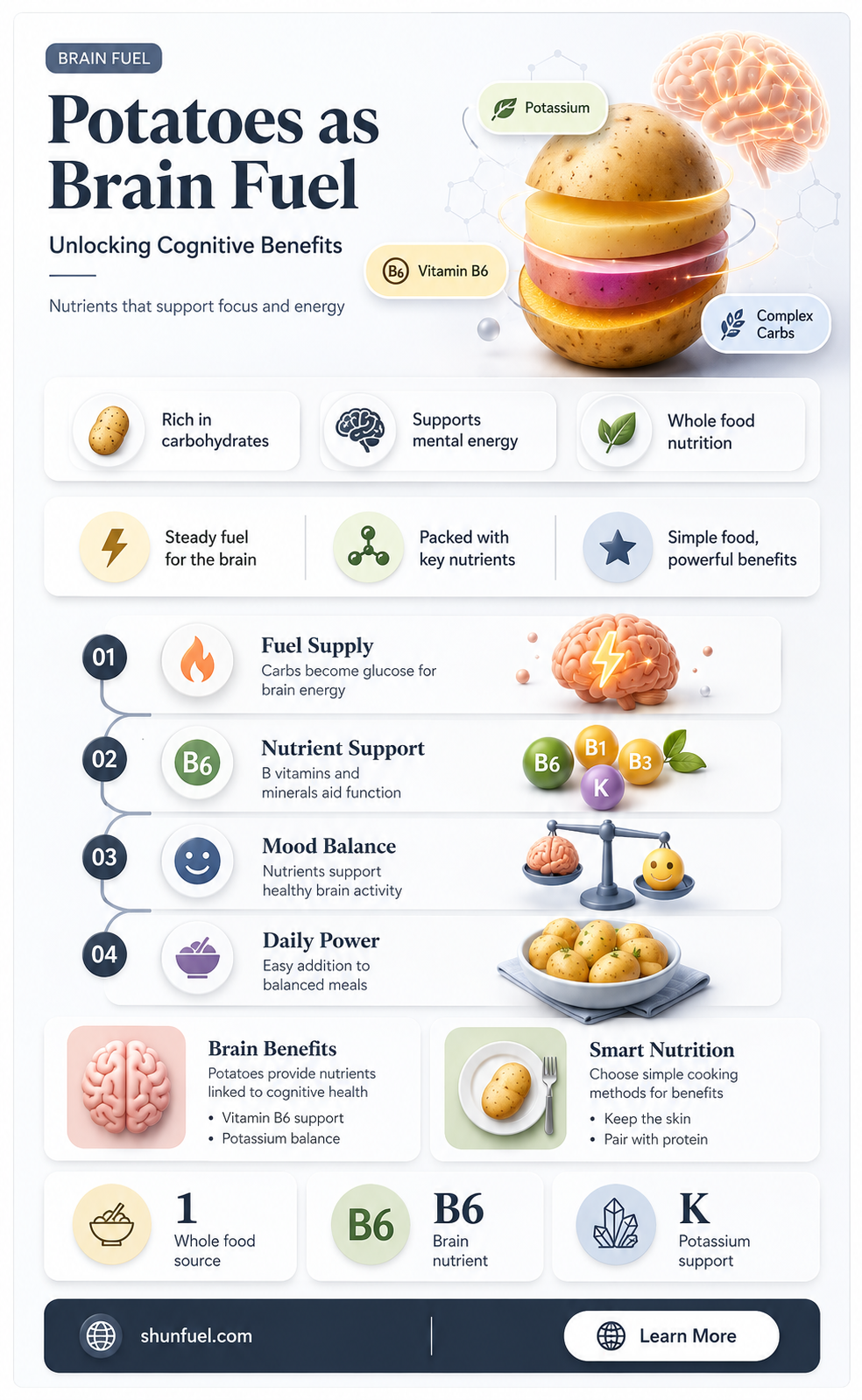 are potatoes good brain fuel