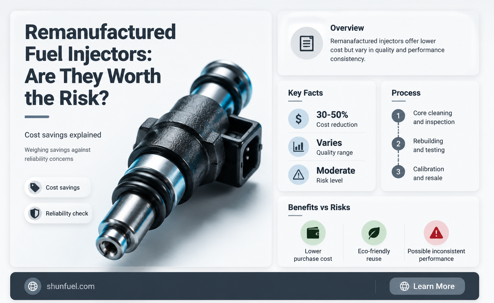 are remanufactured fuel injectors good
