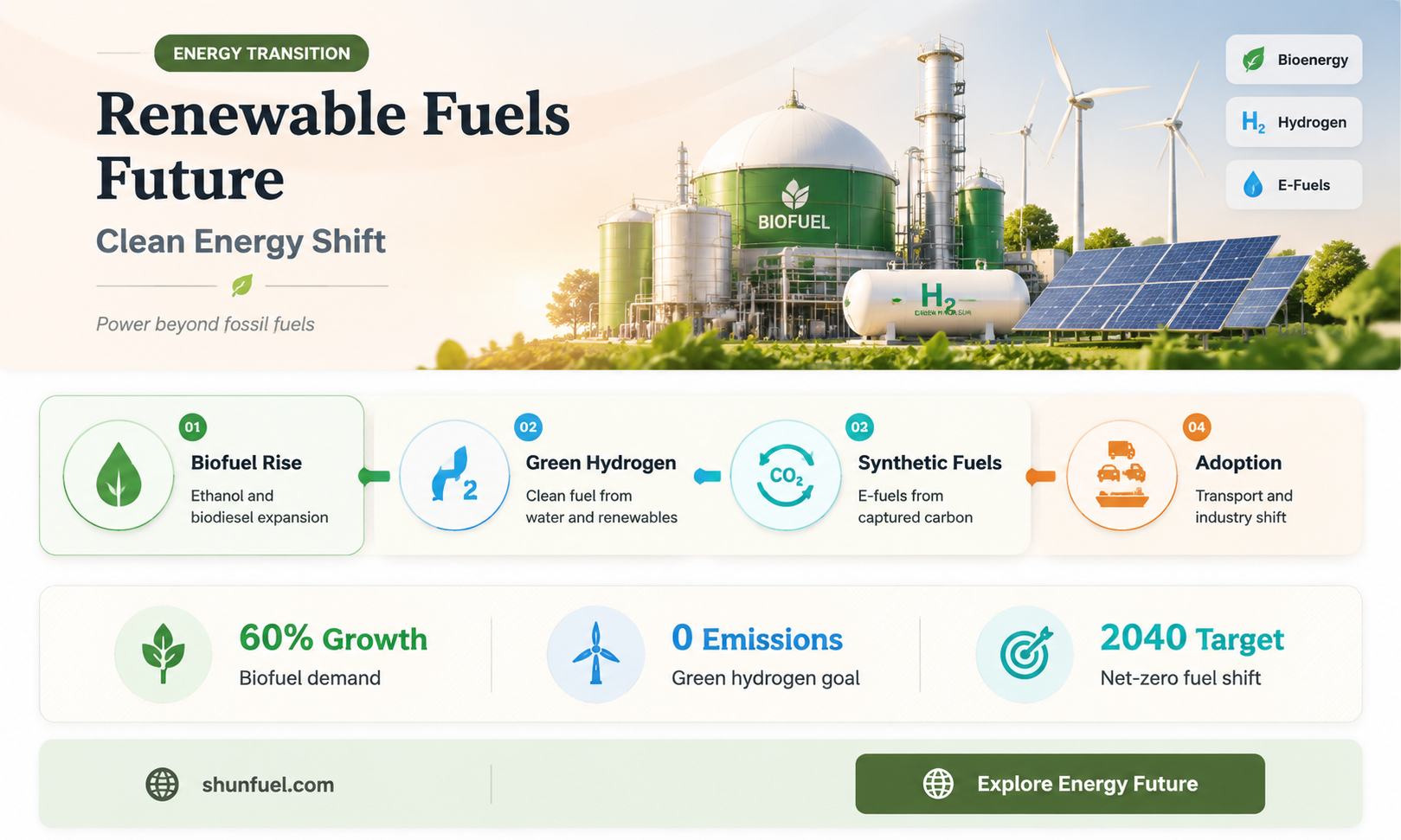 are renewable fuels replacing fossil