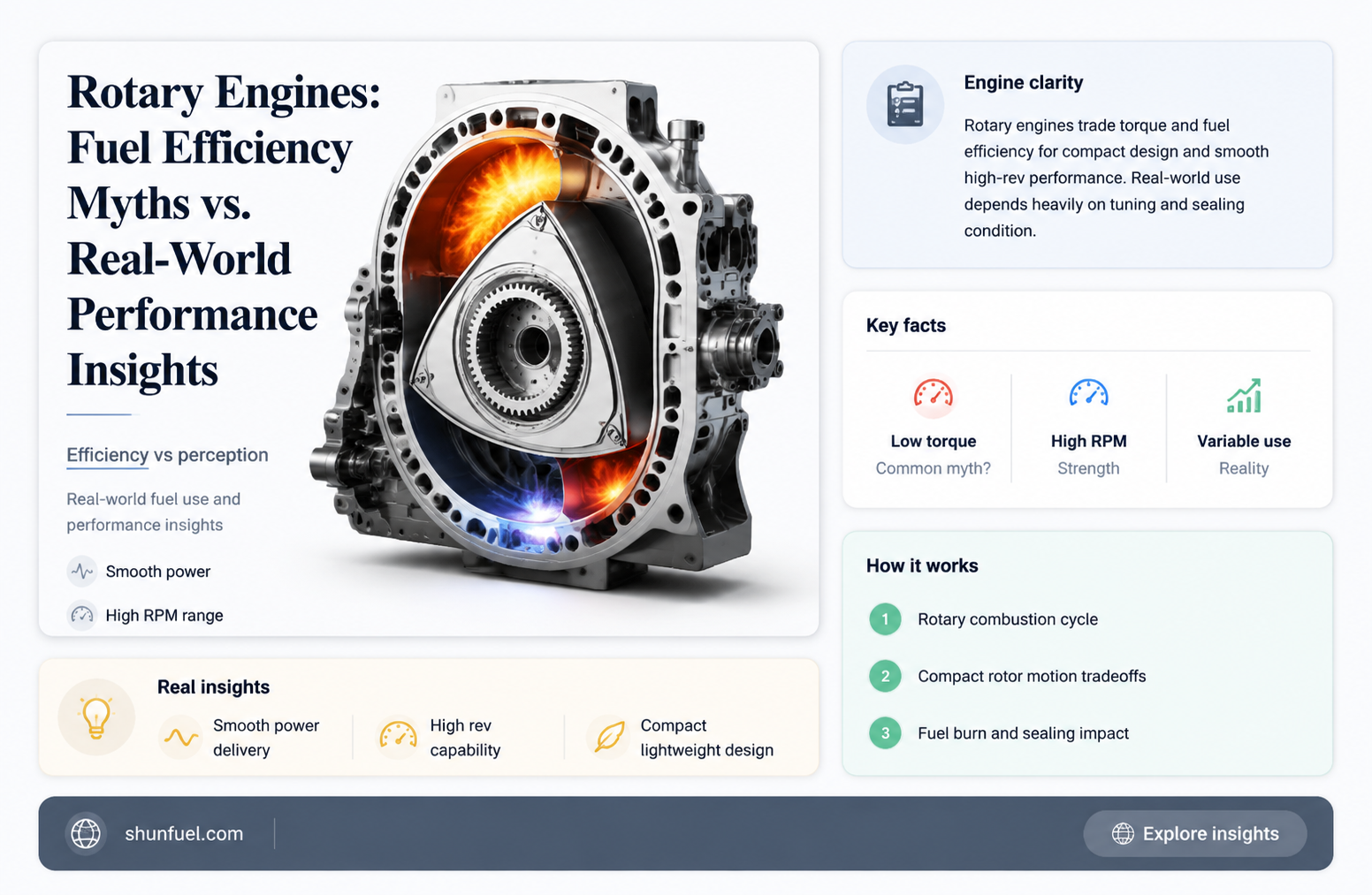are rotary engines fuel efficient