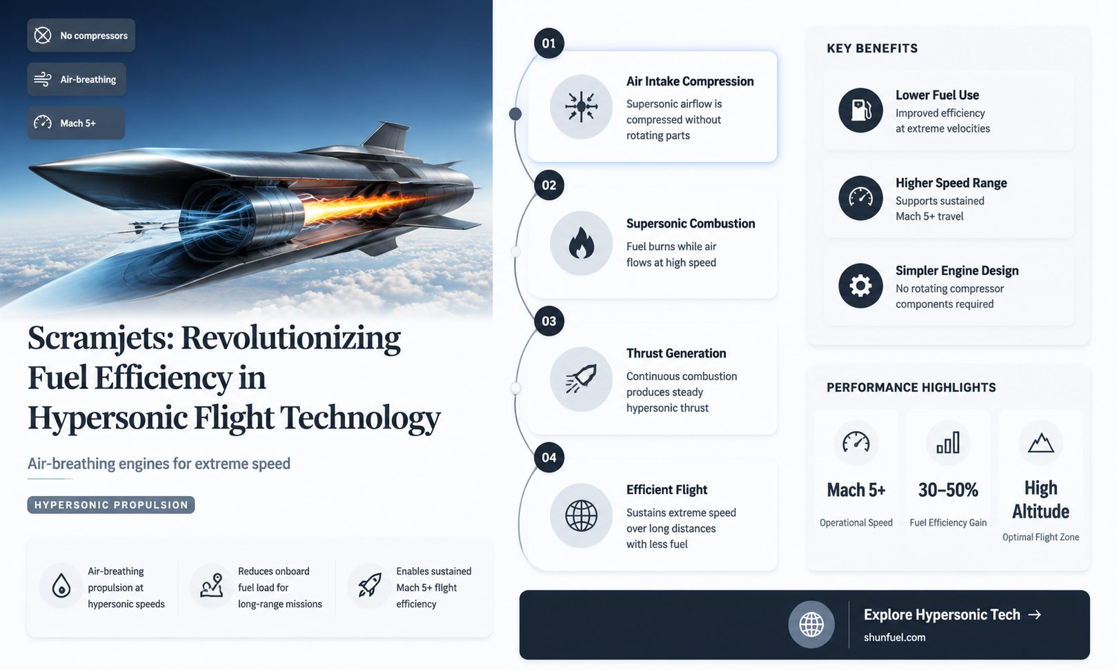 are scramjets fuel efficient