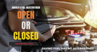Fuel Injector Open or Closed: What's the Right Setting?