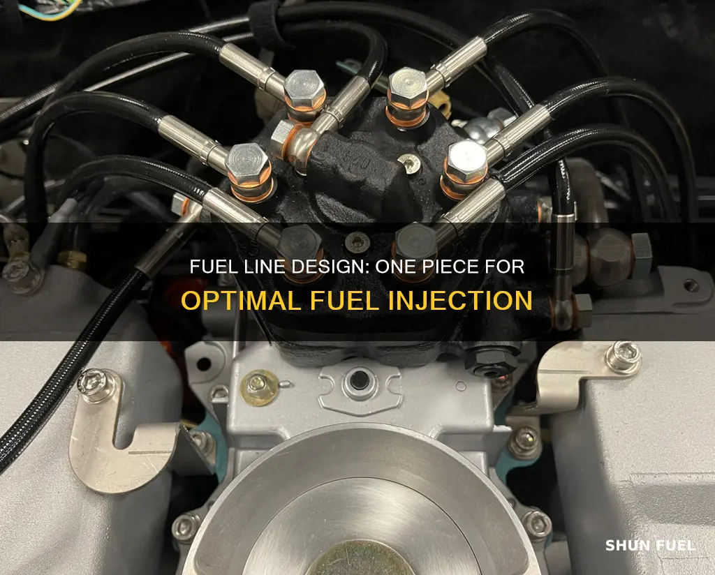 should a fuel line be one piece for fuel injection