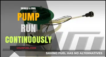 Should Your Fuel Pump Run Continuously? Pros, Cons, and Risks