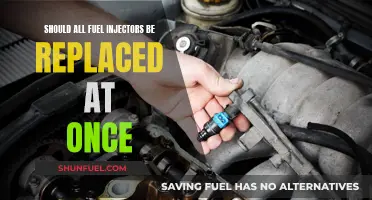 When to Replace Fuel Injectors: All at Once?