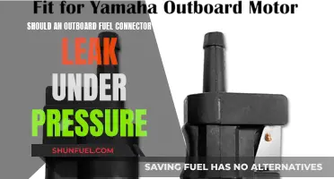 Outboard Fuel Connector: Pressure and Leak Prevention