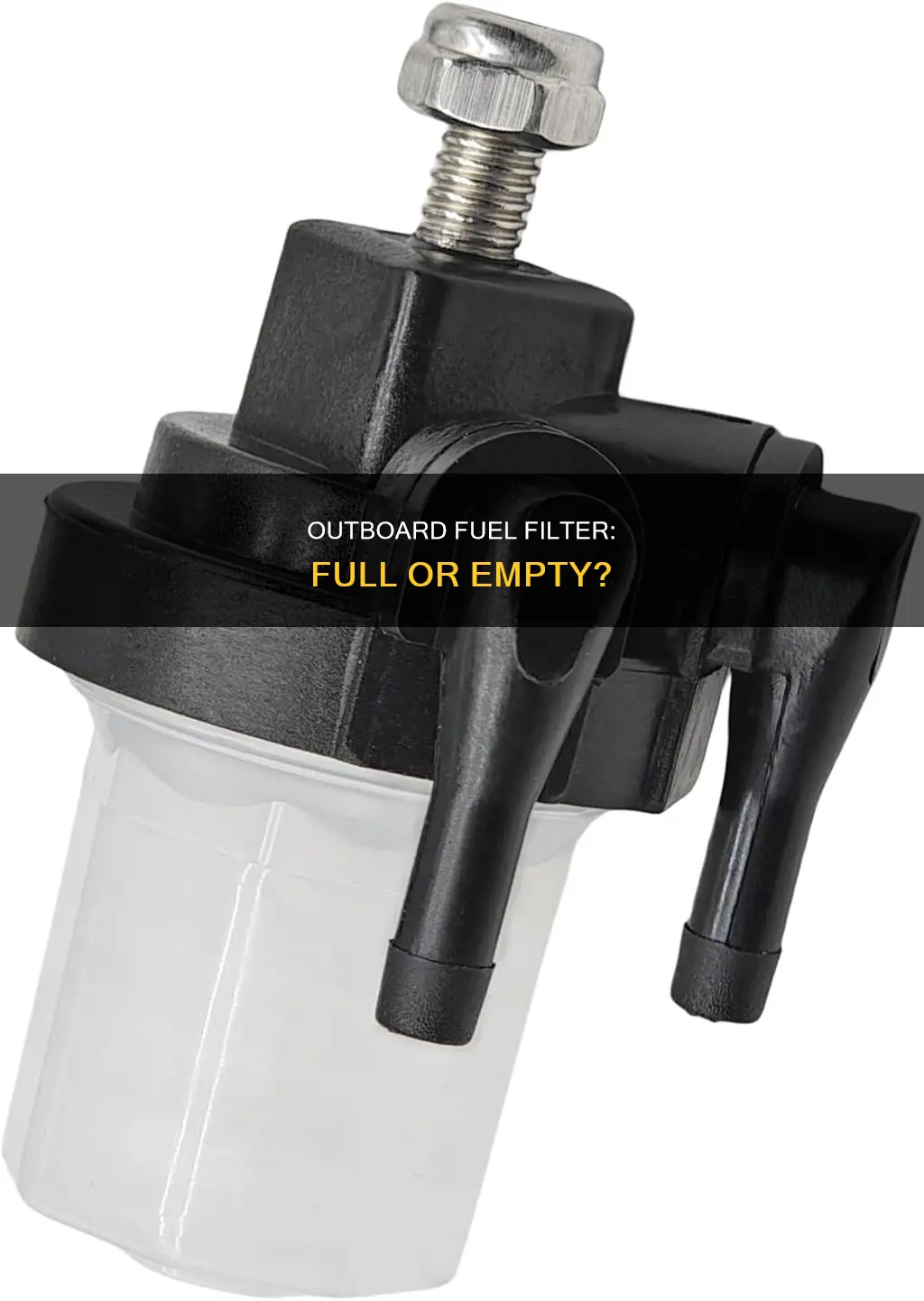 should fuel filter be full outboard