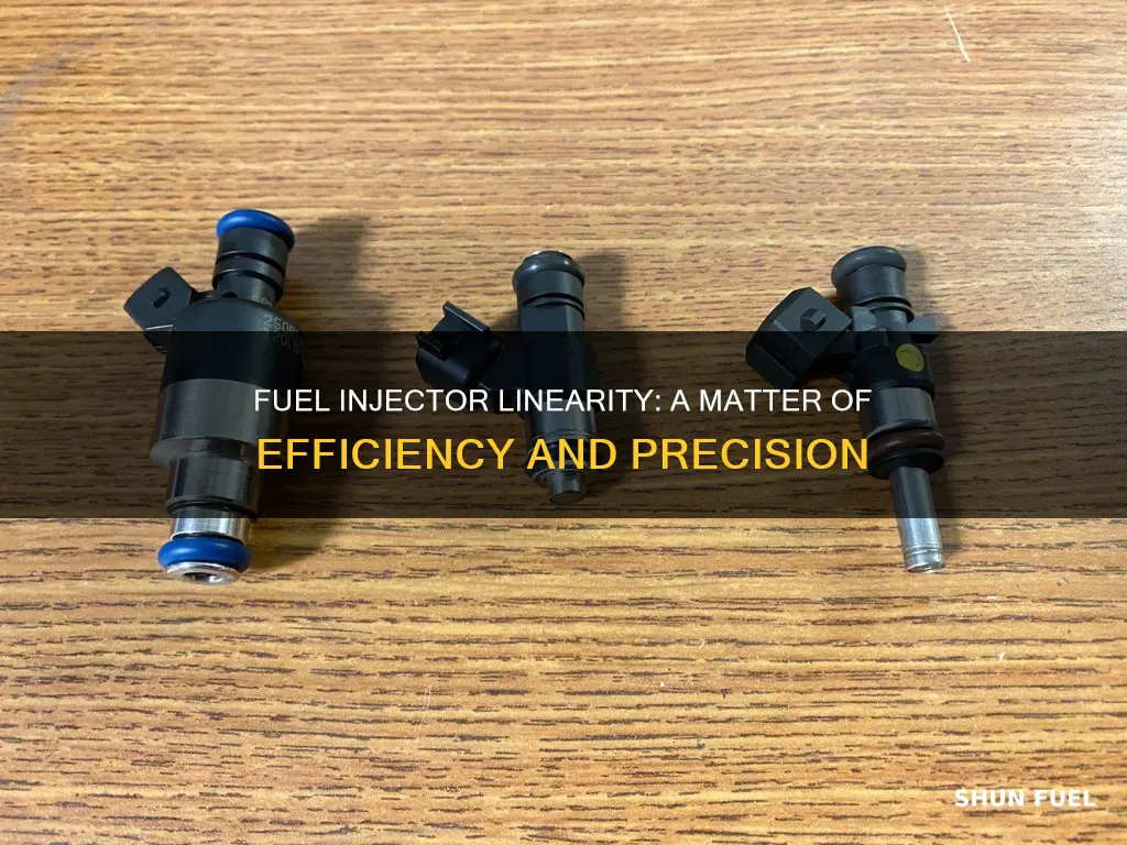 should fuel injectors always be linear