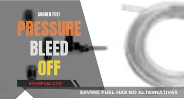 Fuel Pressure Bleed-Off: When and Why It's Necessary