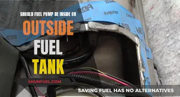 Fuel Pump Placement: Inside or Outside the Fuel Tank?