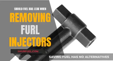 Fuel Rail Leak Prevention During Fuel Injector Removal