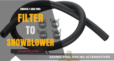 Fuel Filters for Snowblowers: Necessary Add-on or Unnecessary Expense?